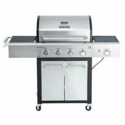 Allgrill Gasgrill Festival, Edelstahl-schwarz