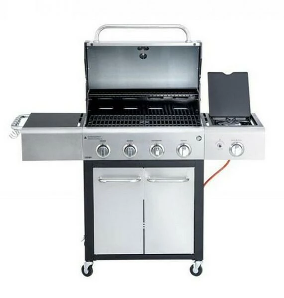 Allgrill Gasgrill Festival, Edelstahl-schwarz – Bild 2