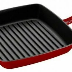 Staub Amerikanische Grillpfanne Kirschrot 30 X 30 Cm