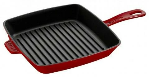Staub Amerikanische Grillpfanne Kirschrot 26 X 26 Cm