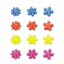 Lurch Glasmarkierer Pretty Flowers, 12er-Set