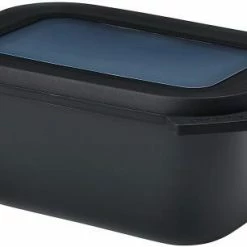 Mepal Multischüssel Cirqula Rechteckig 750 Ml - Nordic Black
