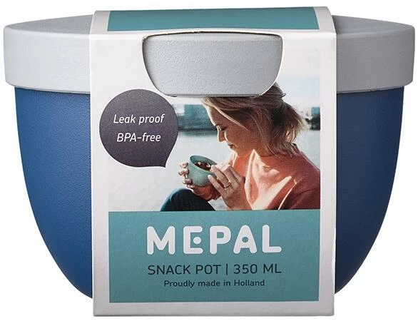 Mepal Snackpot Ellipse 350 Ml - Nordic Denim – Bild 2