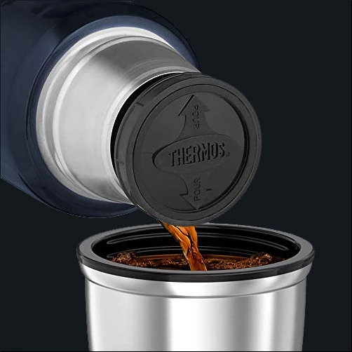 Thermos SK Bev Bottle Midnight Blue Pol 0,47l – Bild 6