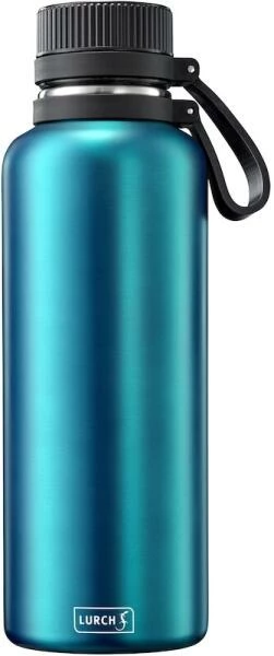 Lurch Isolier-Flasche Outdoor Wasserblau 0,5L
