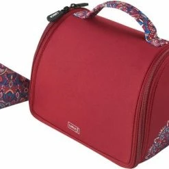 Lurch Lunch-Bag Mit Serviette 35x35cm Mandala Red