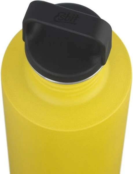 Esbit SCULPTOR Edelstahl Trinkflasche, 750ml, Sunshine Yellow – Bild 2
