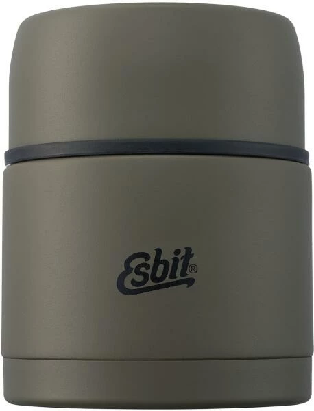 Esbit Edelstahl Thermobehälter "Food", 0.5L, Olivgrün