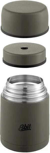 Esbit Edelstahl Thermobehälter "Food", 0.5L, Olivgrün – Bild 5