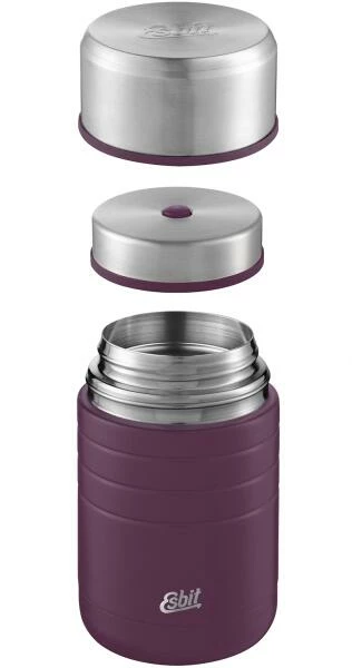 Esbit MAJORIS Edelstahl Thermobehälter, 0.8L, Aubergine – Bild 4