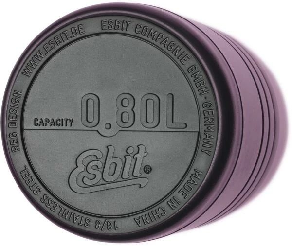 Esbit MAJORIS Edelstahl Thermobehälter, 0.8L, Aubergine – Bild 6