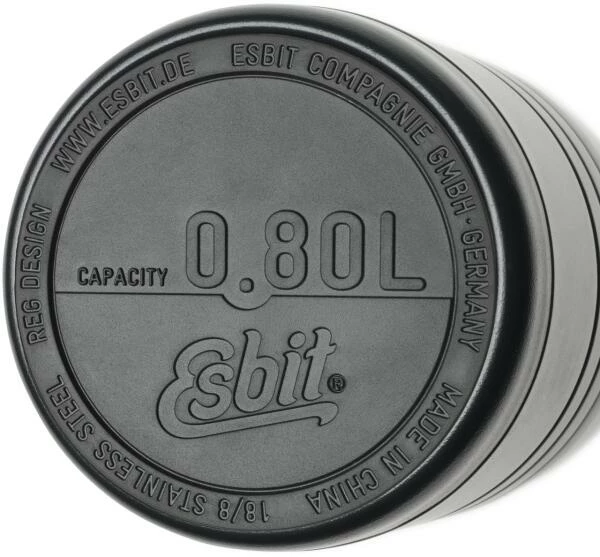 Esbit MAJORIS Edelstahl Thermobehälter, 0.8L, Schwarz – Bild 5