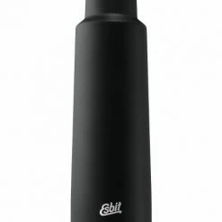 Esbit PICTOR Edelstahl Isolierflasche "Standard Mouth", 750ml, Schwarz