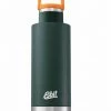Esbit SCULPTOR Edelstahl Isolierflasche "Standard Mouth", 750ml, Forest Green