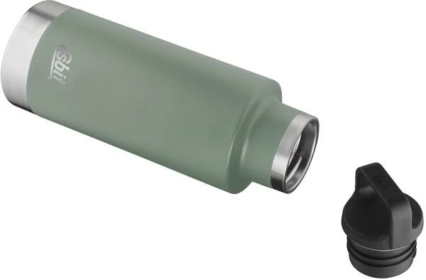 Esbit SCULPTOR Edelstahl Isolierflasche "Standard Mouth", 750ml, Stone Grey – Bild 6