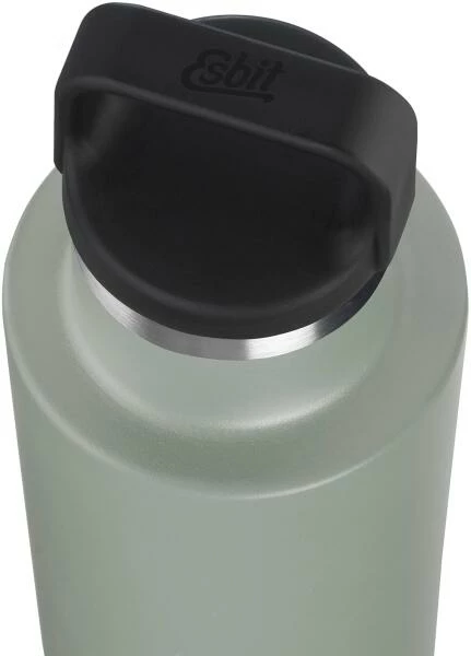 Esbit SCULPTOR Edelstahl Isolierflasche "Standard Mouth", 750ml, Stone Grey – Bild 3