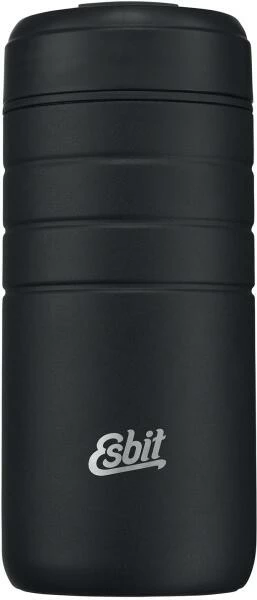 Esbit MAJORIS Edelstahl Thermobecher Mit Klick-Verschluss, 450ML, Schwarz