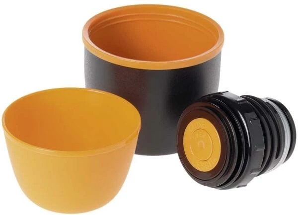 Esbit Edelstahl Isolierflasche, 1L, Schwarz – Bild 6