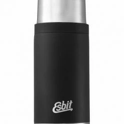 Esbit SCULPTOR Edelstahl Isolierflasche, 0.5L, Schwarz