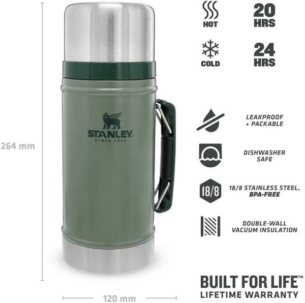 Stanley Classic Food Jar 0,94l, Grün – Bild 5