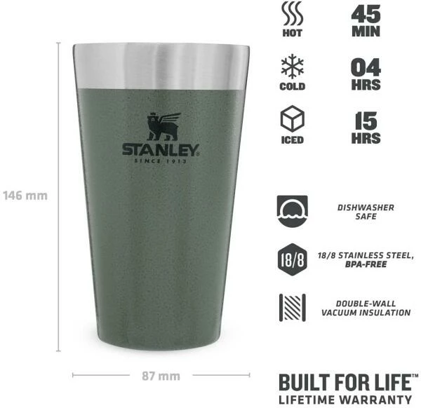 Stanley Adventure Pint 0,47l, Grün – Bild 4