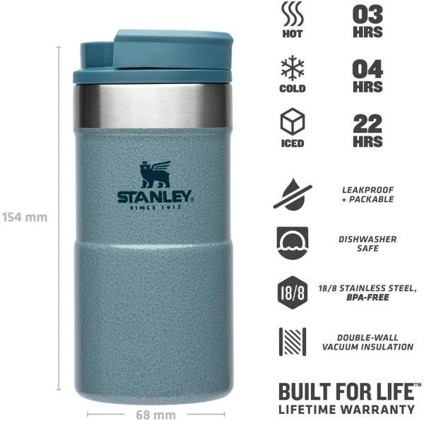 Stanley NEVERLEAK 0,25l, Ice – Bild 3