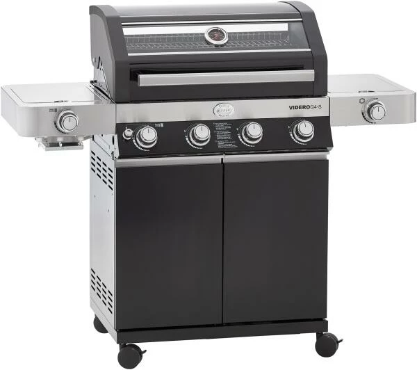 Rösle Gasgrill BBQ-Station Videro G4-S Vario+ In Schwarz
