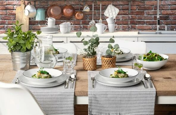 Seltmann Weiden Lido Black Line Schüssel Rund 20 Cm – Bild 5