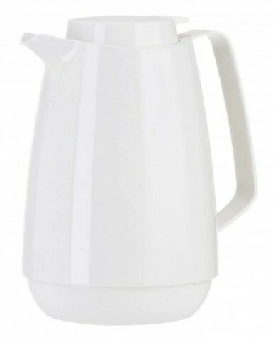 Emsa Momento Coffee Isolierkanne, Weiß, 1,0 L