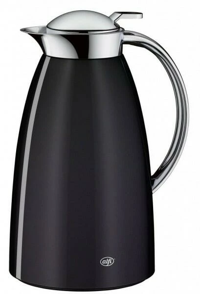 Alfi Isolierkanne Gusto Metall In Midnight Black, 1 Liter