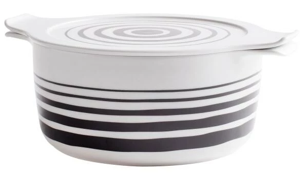 Eschenbach Topf Mit Deckel Cook & Serve In Stripes 16 Cm / 1 Liter / 7,8 Cm – Bild 3