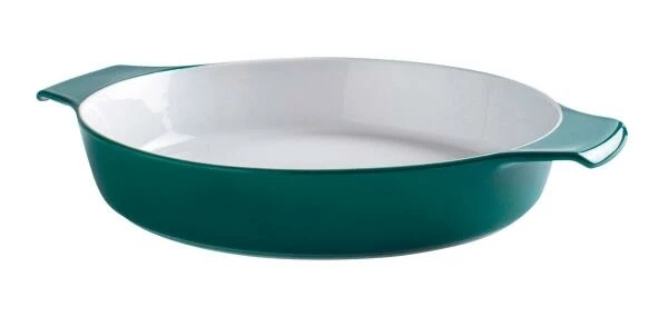 Eschenbach Flacher Topf Mit Deckel Cook & Serve In Türkisgrün 24 Cm / 1,2 Liter – Bild 3