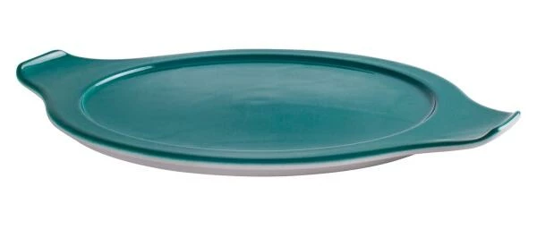 Eschenbach Flacher Topf Mit Deckel Cook & Serve In Türkisgrün 24 Cm / 1,2 Liter – Bild 2