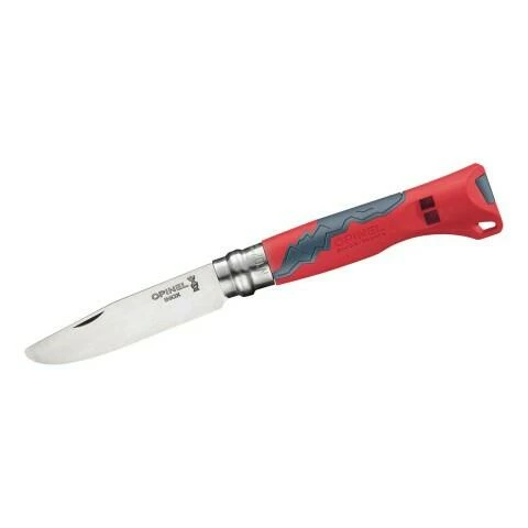 Opinel Kindermesser Outdoor Junior No 07, Rot