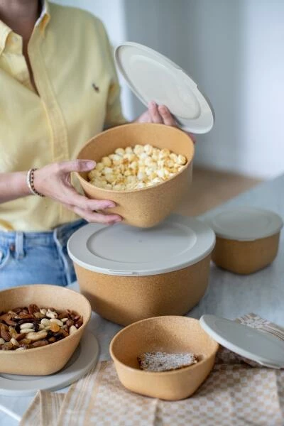 Koziol Aufbewahrungsdose Connect Box In Wood 1 L – Bild 4