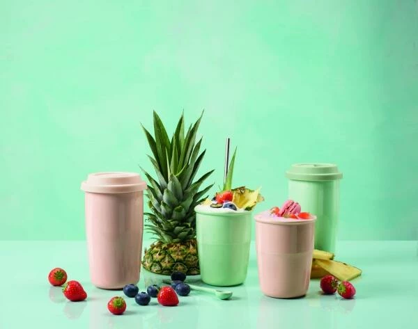 ASA Thermobecher Cup & Go In Rose 0,35 Liter – Bild 3