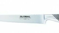 Global GF-37 Yoshikin Tranchiermesser 22 Cm, Geschmiedet