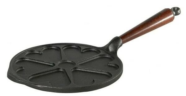 Skeppshult Herzchenpfanne Mit Holzgriff