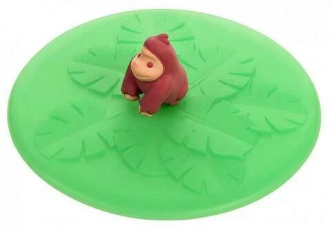 Lurch Sommerdeckel Wild Life Gorilla, 8er-Set