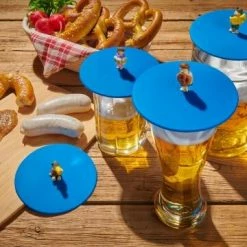 Lurch Sommerdeckel Biergarten, 4er-Set Gemischt