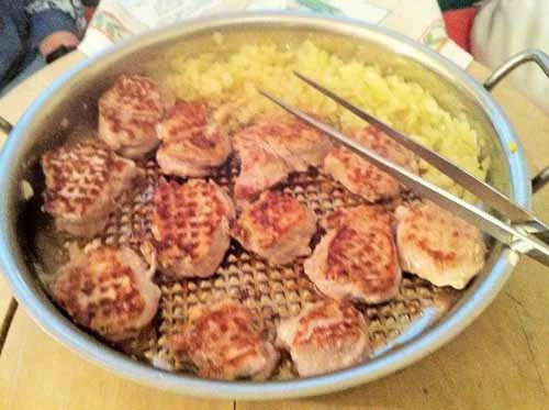 Teknika Grillpfanne Mit Waffelboden 24 Cm / 1,67 Kg – Bild 2