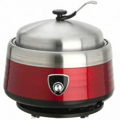 Allgrill Holzkohlegrill Vulcano In Rot