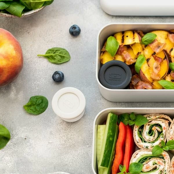 Monbento Saucendöschen MB Temple S In Grau / Schwarz, 2-tlg. – Bild 4