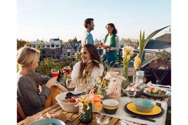 Mepal Set Geschirr Bloom 8-teilig - Pebble Green – Bild 3