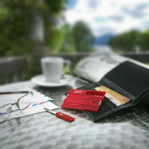 Victorinox SwissCard Nailcare, Rubin – Bild 3