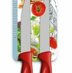 Wüsthof Pizza- Und Steakmesser Set In Rot, 2-tlg.